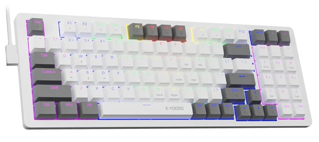 Игровая механическая клавиатура E-YOOSO Z94 с подсветкой RGB Hot