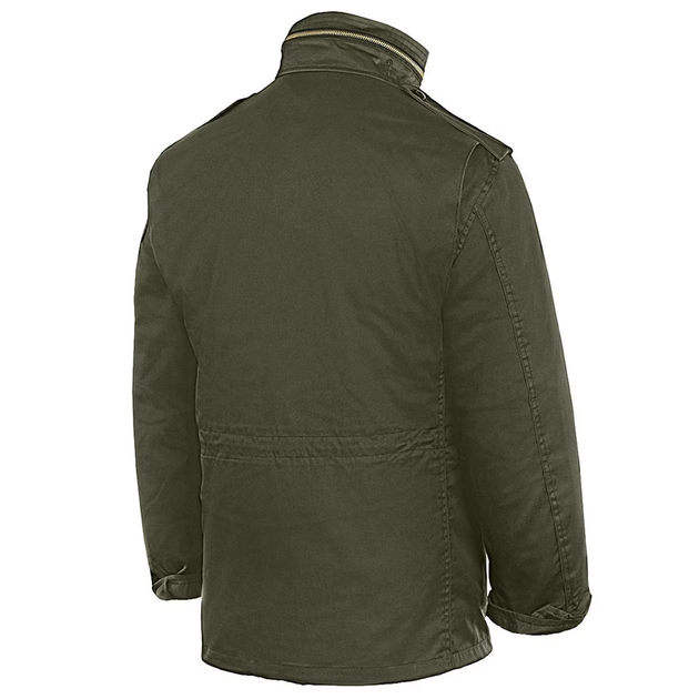 Куртка 2XL Олива Mil-Tec US FELDJACKE M65 T/C M.FU.OLIV (10315001-XXL) - изображение 2