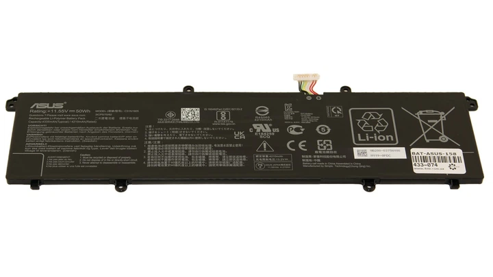 Батарея для ноутбука ASUS K3500 M1405 S333 M433 S433 M533 S533 / 11.55V 4210mAh (50Wh) BLACK ORG (C31N1905) (BAT-ASUS-158) - изображение 2