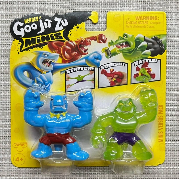 Набор фигурок Гуджитсу Heroes of Goo Jit Zu MINI Versus Pack Tyro