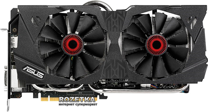 Видеокарта Asus PCI-Ex GeForce GTX 980 Strix OC 4GB GDDR5