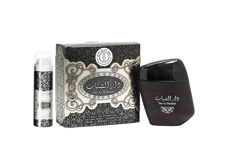 Zestaw Woda perfumowana męska Ard Al Zaafaran Dar Al Shabab 100 ml + Dezodorant 50 ml (6423080595015) - obraz 1