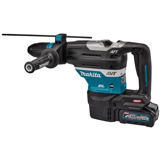 Акумуляторний перфоратор Makita XGT 40 V MAX HR 005 GM 202, 2 акб, з/п, кейс (HR005GM202) - зображення 2