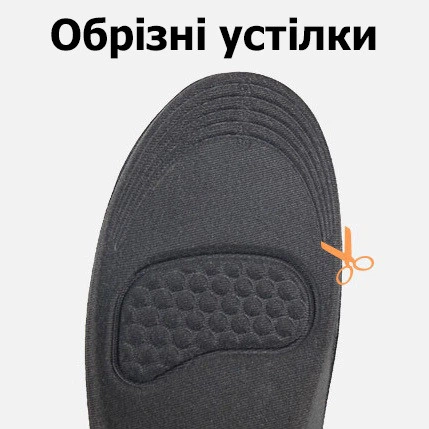 Универсальные повседневные стельки обрезные адаптация для кроссовок и туфель размер 35-40 U9105 - Фото 5 Универсальные повседневные стельки обрезные адаптация для кроссовок и туфель размер 35-40 U9105 - изображение 5