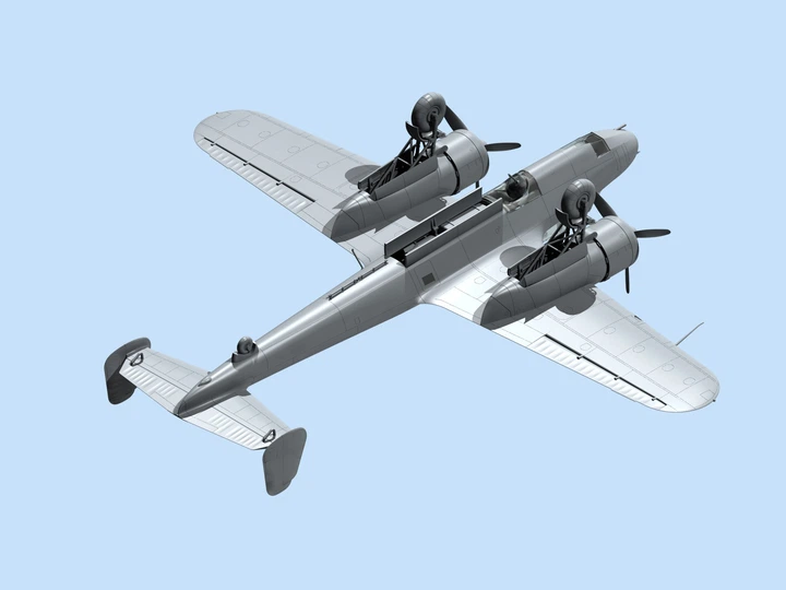 Сборная модель ICM Do 17Z-10, Немецкий ночной истребитель 2 Мировой войны 72303 - изображение 11