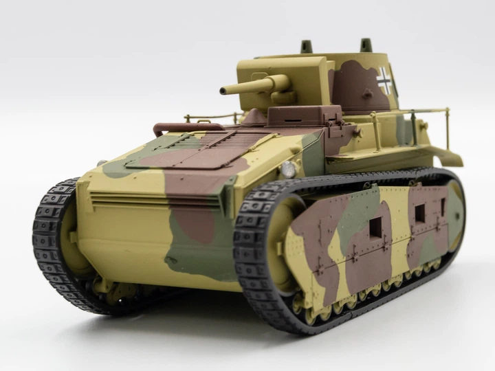 Сборная модель ICM Leichttraktor Rheinmetall 1930, немецкий танк 35330 - изображение 12