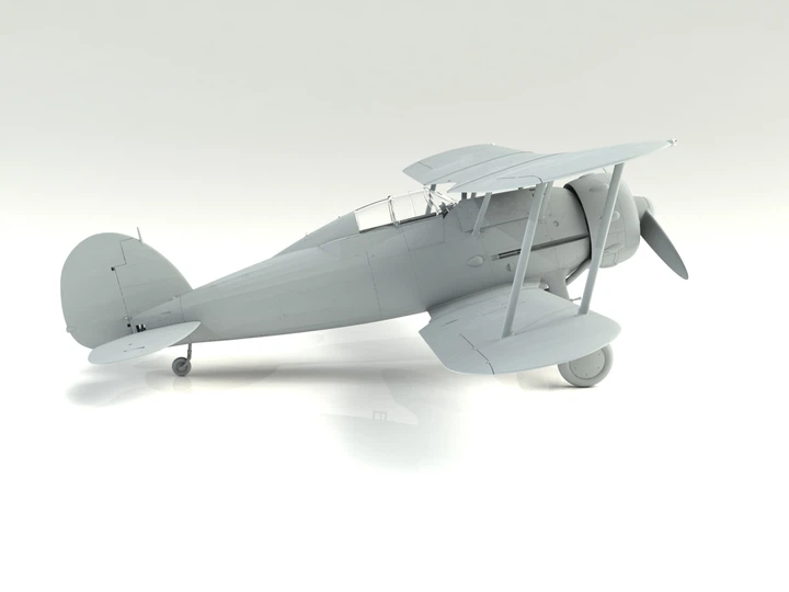 Сборная модель ICM Gloster Gladiator Mk.I с британскими пилотами в тропической униформе 32043 - изображение 15
