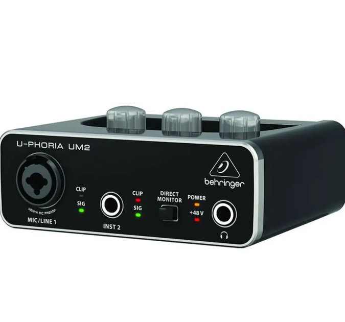 Аудиоинтерфейс Behringer U-Phoria Studio - Фото 2 Аудиоинтерфейс Behringer U-Phoria Studio - изображение 2