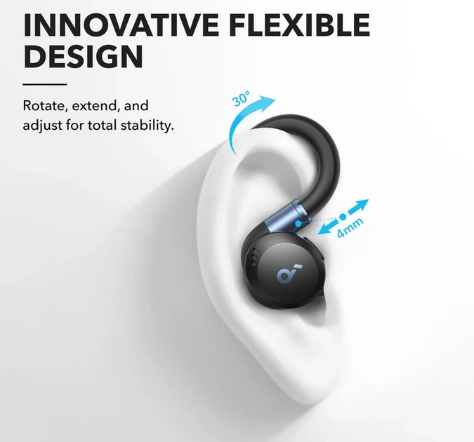 Наушники Anker SoundCore Sport X20 Black - Фото 2 Наушники Anker SoundCore Sport X20 Black - изображение 2