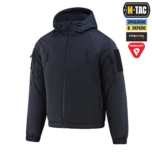 Куртка M-Tac зимняя Alpha Gen.III Pro Primaloft Dark Navy Blue Размер 3XL/L - изображение 2