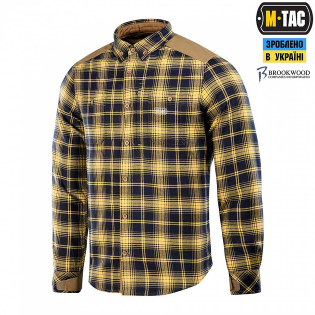 Сорочка M-Tac Redneck Shirt Navy Blue/Yellow Розмір XL/L - зображення 1