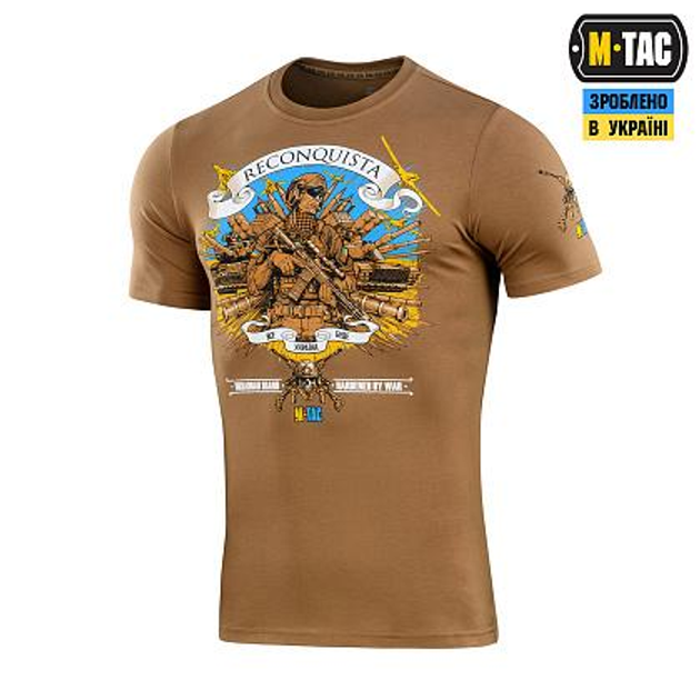 Футболка M-Tac Reconquista Coyote Brown Размер 2XL - изображение 1