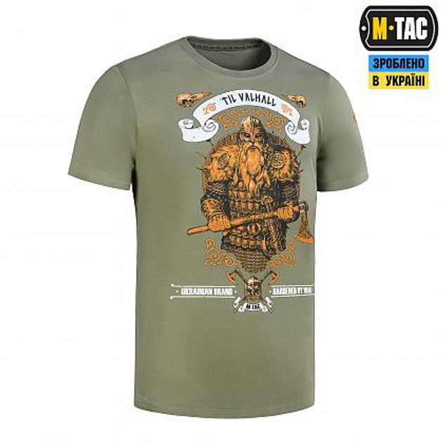 Футболка M-Tac Viking Light Olive Розмір M - зображення 1