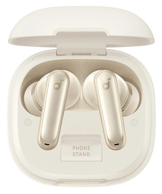 Bluetooth-гарнитура Anker SoundCore P40i Oat White (A3955G21) - изображение 5