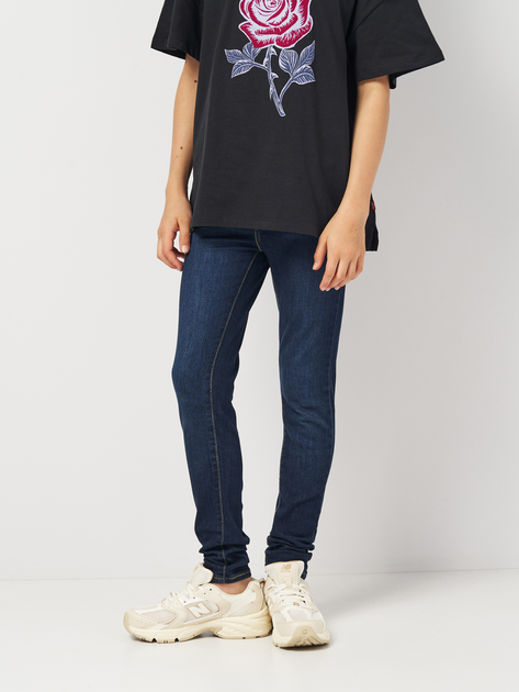Подростковые джинсы для девочки Levis Lvg 720 High Rise Super Skinny 4E4691-D5W-LQ 134-140 см (10A) Темно-синие (3665115184112) - изображение 1