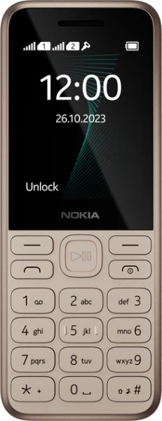 Мобильный телефон Nokia 130 2023 Dual Sim Light Gold - изображение 2