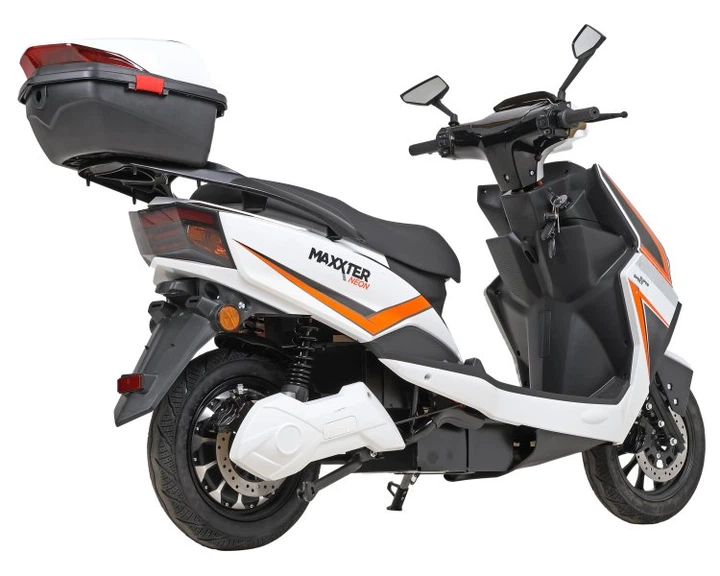 Електроскутер Maxxter NEON (White) - Фото 2 Електроскутер Maxxter NEON (White) - изображение 2