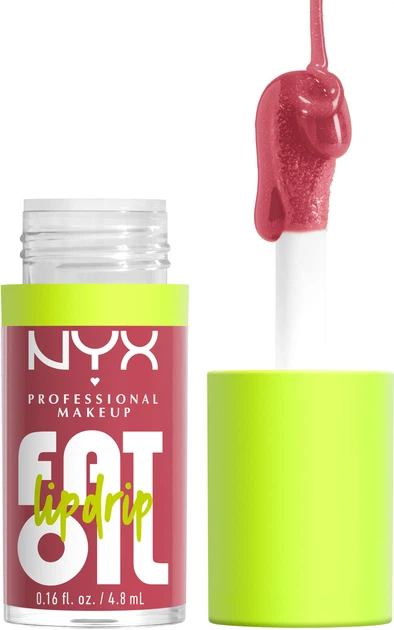 Блиск-олійка для губ NYX Professional Makeup Fat Oil Lip Drip 09 Chillin’ Like A Villain 4.8 мл (800897261535)  - зображення 2