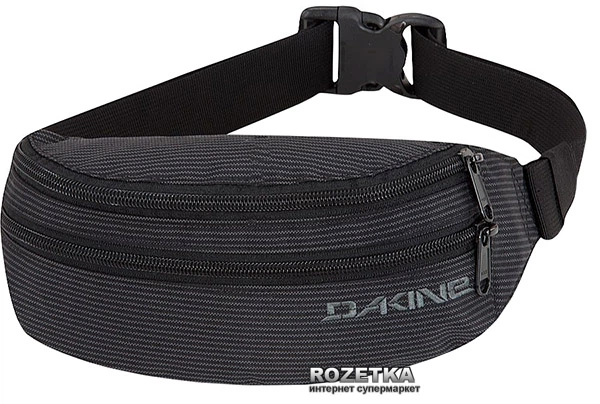 Сумка на пояс Dakine Classic Hip Pack Black Stripe (8130-205_Black stripe) - Фото 1 Сумка на пояс Dakine Classic Hip Pack Black Stripe (8130-205_Black stripe) - изображение 1