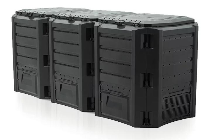 Модуль для компосту Prosperplast Module Compogreen 1200 л IKLM1200C-S411 чорний - изображение 1