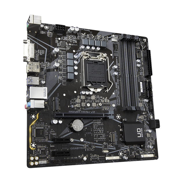 Материнська плата Gigabyte B560M DS3H V2 Socket 1200/MicroATX/4хDDR4 DIMM - зображення 3