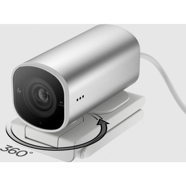 Веб-камера для відеоконференцій HP 960 4K Streaming Webcam 3840х2160 сіра (695J6AA) - изображение 8