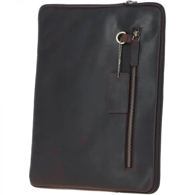 Шкіряна папка для документів Ashwood K40 Brown (K40 BRN) - зображення 3