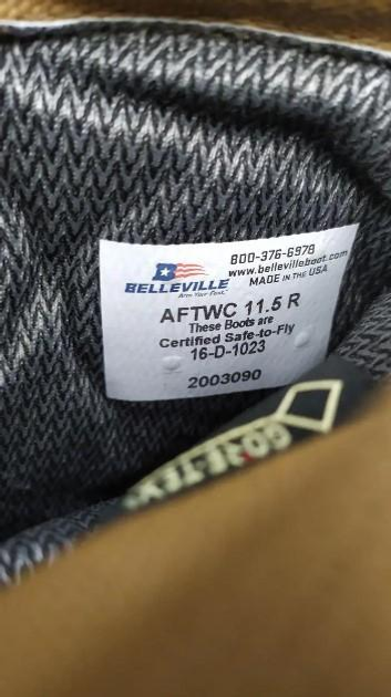 Демісезонні берці армії США Belleville AFTW Gore Tex, Sage Green, розмір 43 - зображення 2