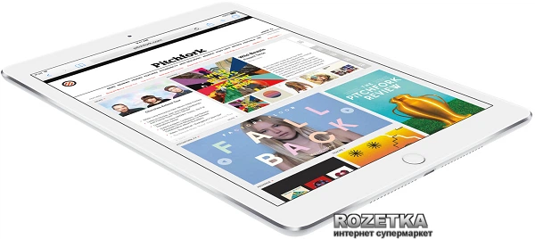 Планшет Apple A1567 iPad Air 2 Wi-Fi 4G 16GB (MGH72TU/A) Silver
