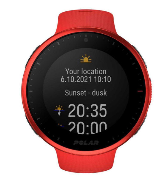 Смарт-годинник Polar Vantage V2 1.2" / GPS / Bluetooth / До 40 годин роботи / Red M/L (900100190) Б/В - зображення 6