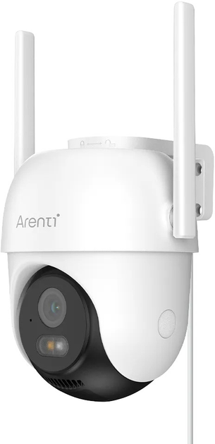 Kamera IP Arenti OP1 Outdoor 2.4/5gHz WiFi PTZ White (6974935720422) - obraz 1