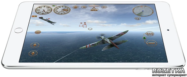 Планшет Apple A1599 iPad mini 3 Wi-Fi 16GB (MGNV2TU/A) Silver