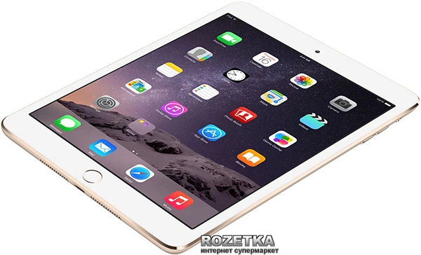 Планшет Apple A1599 iPad mini 3 Wi-Fi 64GB (MGY92TU/A) Gold