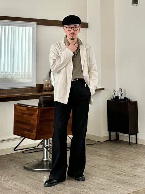 Ветровка мужская Uniqlo 318489294 XL Молочная (1159811637) - Фото 7 Ветровка мужская Uniqlo 318489294 XL Молочная (1159811637) - изображение 7