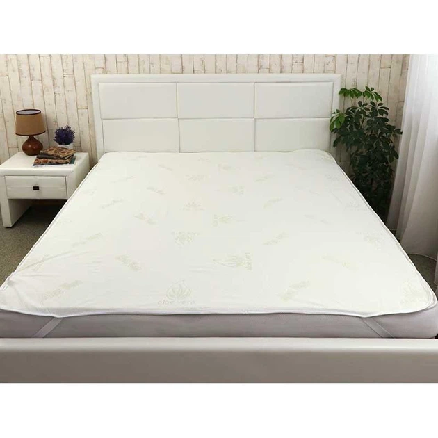 Наматрасник водонепроницаемый на резинках Руно - Aloe Vera 140x190 белый (20064) - Фото 2 Наматрасник водонепроницаемый на резинках Руно - Aloe Vera 140x190 белый (20064) - изображение 2