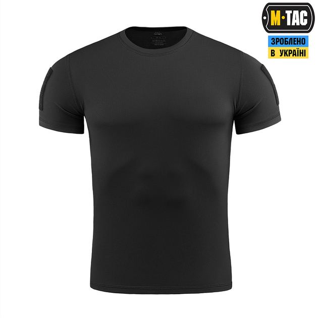 Футболка M-Tac потоотводящая тактическая Summer Black 3XL - изображение 2