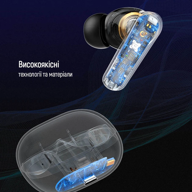 Наушники ColorWay Slim TWS-1 Earbuds Long Life Black (CW-TWS1BK1) - изображение 11
