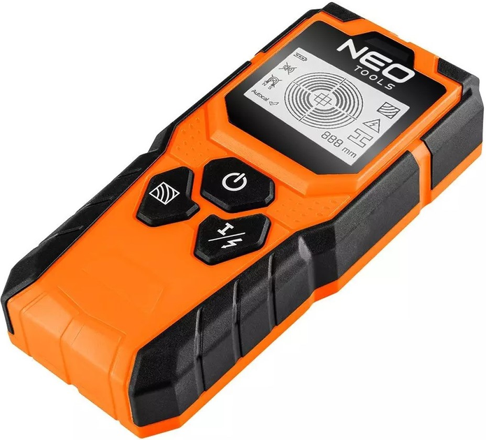 Детектор з дисплеєм NEO Tools 3 в 1 75-250 (5907558455243) - зображення 2