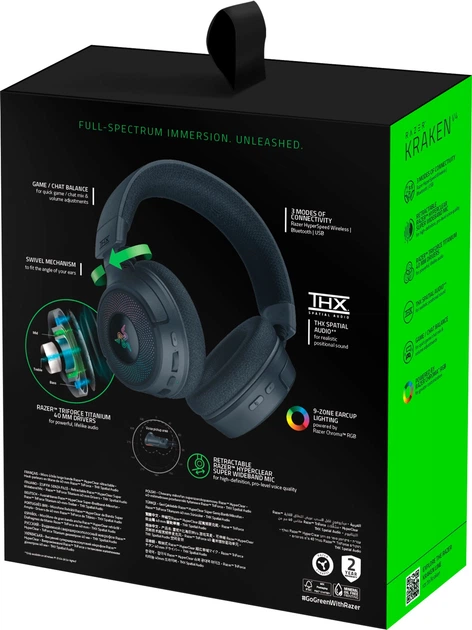 Наушники Razer Kraken V4 (RZ04-05170100-R3M1) купить в интернет