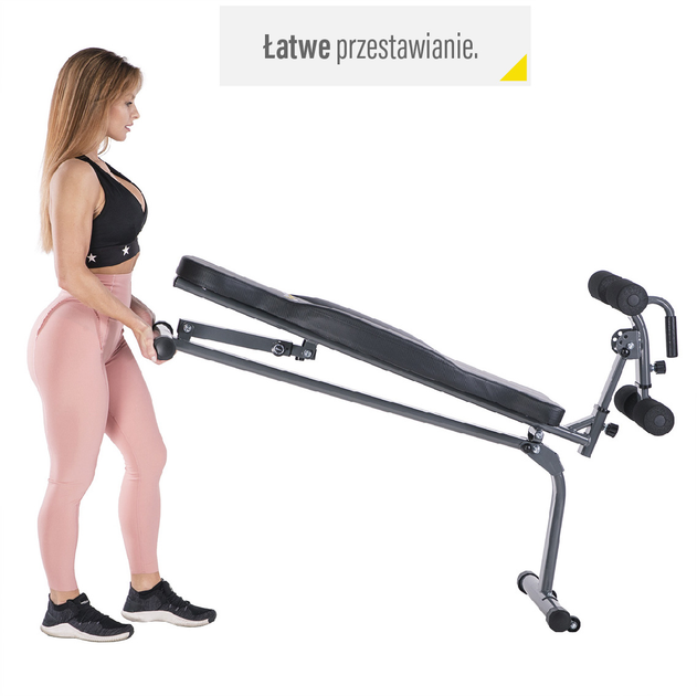 Ławka do ćwiczeń HMS Premium L8022 (5907695596748) - obraz 15