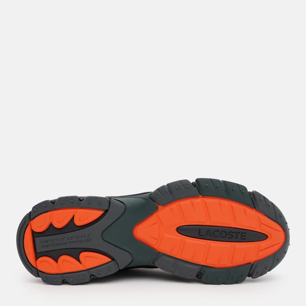 Мужские кроссовки Lacoste 748SMA0062-Z83 43 (T9) 27.1 см Blk/Org