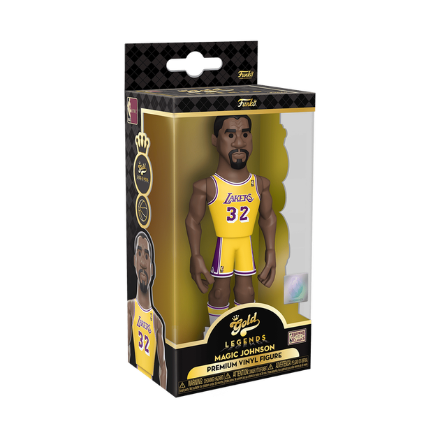 Фігурка Funko Vinyl GOLD 5" Magic Johnson - Lakers - изображение 2