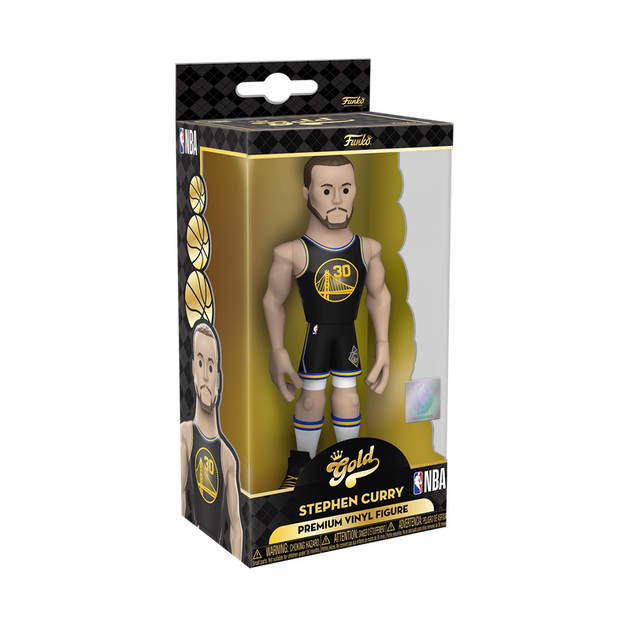 Фігурка Funko Vinyl GOLD 5" Stephen Curry (City Edition Uniform) - Warriors - изображение 2