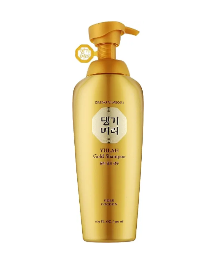 Шампунь измельчающий золотой Daeng Gi Meo Ri Yulah gold shampoo 500 мл (24544WB) - Фото 1 Шампунь измельчающий золотой Daeng Gi Meo Ri Yulah gold shampoo 500 мл (24544WB) - изображение 1