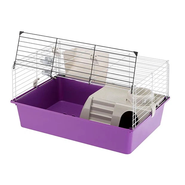 Клетка для морских свинок Ferplast GUINEA 70 (CAVIE 15) аксессуары в комплекте, 70 x 47 x h 37.5 см - Фото 3 Клетка для морских свинок Ferplast GUINEA 70 (CAVIE 15) аксессуары в комплекте, 70 x 47 x h 37.5 см - изображение 3