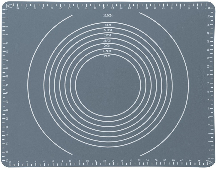 Силіконовий килимок La Cucina для випікання сірий (8719987596728) - зображення 1