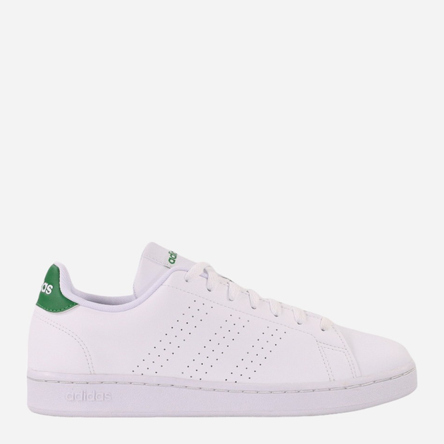 Tenisówki męskie z eko skóry adidas Advantage GZ5300 42.5 Biały/Zielony (4064047692136) - obraz 1