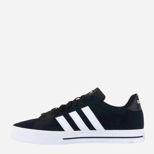 Tenisówki męskie zamszowe adidas Daily 3.0 FW7439 40.5 Czarne (4062059934022) - obraz 2