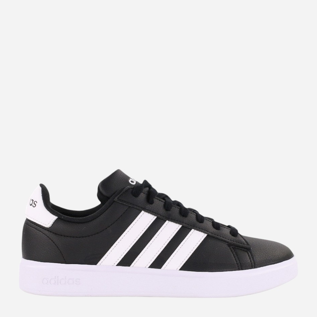 Tenisówki męskie z eko skóry adidas Grand Court 2.0 GW9196 41.5 Czarny/Mleczny (4065426234077) - obraz 1