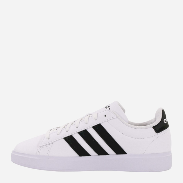 Tenisówki męskie z eko skóry adidas Grand Court 2.0 GW9195 44.5 Biały/Czarny (4065427721767) - obraz 2